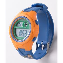 Babyhug Diano Saur Printed  Digital Watch - Blue & Yellow