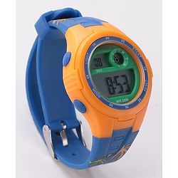 Babyhug Diano Saur Printed  Digital Watch - Blue & Yellow