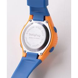 Babyhug Diano Saur Printed  Digital Watch - Blue & Yellow