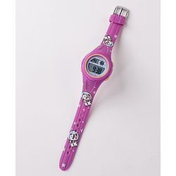 Babyhug Kitty Designed Digital Watch -  Purple