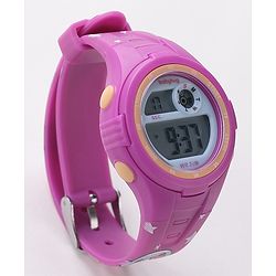 Babyhug Kitty Designed Digital Watch -  Purple