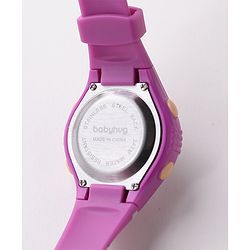 Babyhug Kitty Designed Digital Watch -  Purple