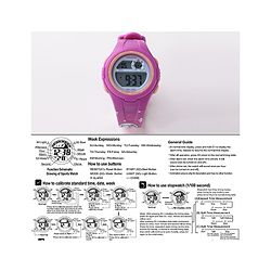Babyhug Kitty Designed Digital Watch -  Purple