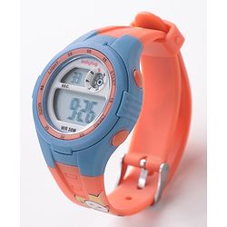 Babyhug Digital Sports Watch -  Orange & Blue