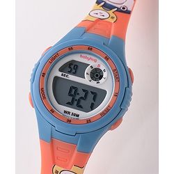 Babyhug Digital Sports Watch -  Orange & Blue