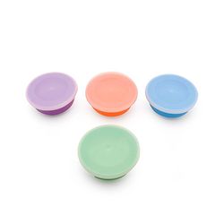 Babyhug Feeding Bowl With Lid & Spoon Pack of 4 - Multicolour
