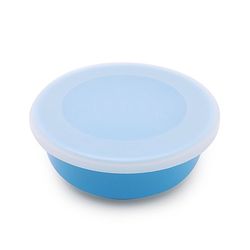 Babyhug Feeding Bowl With Lid & Spoon Pack of 4 - Multicolour