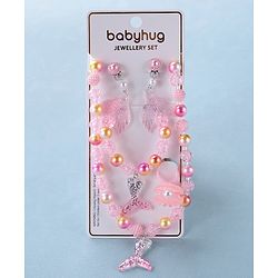 Babyhug  Free Size Jewellery Set  -Pink