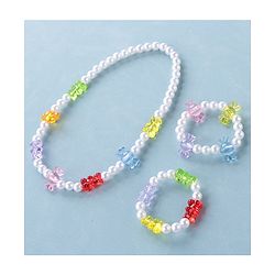 Babyhug Free Size Jewellery Set Pearl & Candy Detailing- Multicolor