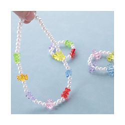 Babyhug Free Size Jewellery Set Pearl & Candy Detailing- Multicolor
