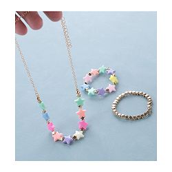 Babyhug Free Size Jewellery Set Star Design- Multicolor
