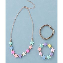 Babyhug Free Size Jewellery Set Star Design- Multicolor