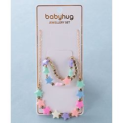 Babyhug Free Size Jewellery Set Star Design- Multicolor
