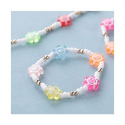 Babyhug Free Size Jewellery Set Floral Design- Multicolor