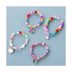 Babyhug Free Size Bracelets Pack of 4- Multicolor