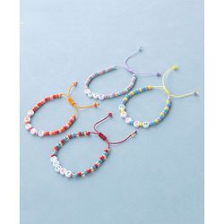 Babyhug Bracelets Free Size Pack of 4  - Multicolor