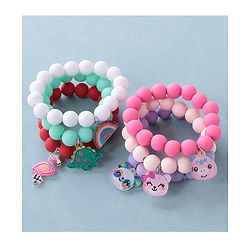 Babyhug Free Size Bracelets Pack of 6- Multicolor