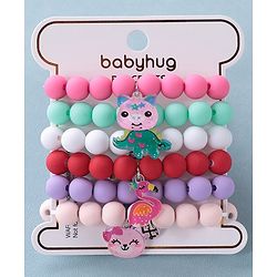 Babyhug Free Size Bracelets Pack of 6- Multicolor