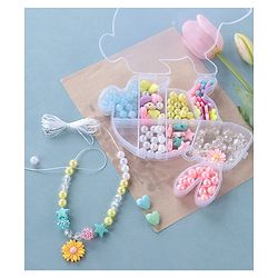 Babyhug Free Size  Rabbit Shaped DIY Jewellery Box - Multicolor