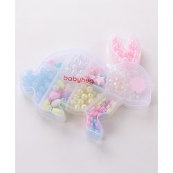 Babyhug Free Size  Rabbit Shaped DIY Jewellery Box - Multicolor