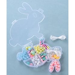 Babyhug Free Size  Rabbit Shaped DIY Jewellery Box - Multicolor