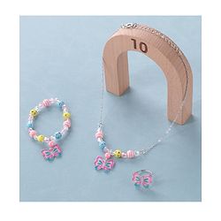 Babyhug Free Size Jewellery Set Butterfly Design- Multicolor
