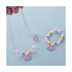 Babyhug Free Size Jewellery Set Butterfly Design- Multicolor