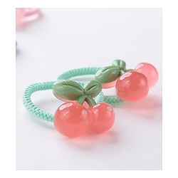 Babyhug Rubber Bands & Scrunchies Sets Pack of 10 - Green & Yellow