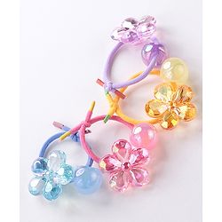 Babyhug Rubber Bands & Scrunchies Sets Free Size - Multicolour