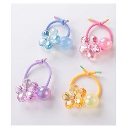Babyhug Rubber Bands & Scrunchies Sets Free Size - Multicolour