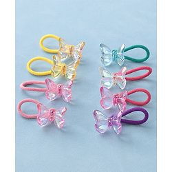 Babyhug Rubber Bands & Scrunchies Sets Free Size - Multicolour
