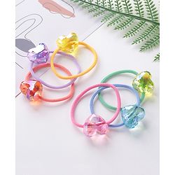 Babyhug Rubber Bands & Scrunchies Sets Free Size - Multicolour