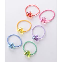 Babyhug Rubber Bands & Scrunchies Sets Free Size - Multicolour