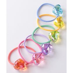 Babyhug Rubber Bands & Scrunchies Sets Free Size - Multicolour