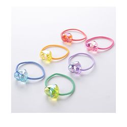 Babyhug Rubber Bands & Scrunchies Sets Free Size - Multicolour