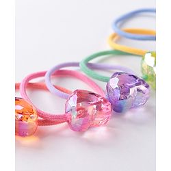 Babyhug Rubber Bands & Scrunchies Sets Free Size - Multicolour