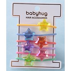 Babyhug Rubber Bands & Scrunchies Sets Free Size - Multicolour