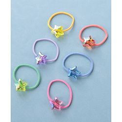 Babyhug Rubber Bands & Scrunchies Sets Free Size - Multicolour