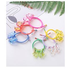 Babyhug Rubber Bands & Scrunchies Sets Free Size - Multicolour
