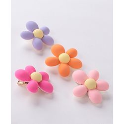 Babyhug Flower Applique Hair Pins & Clips - Multicolor