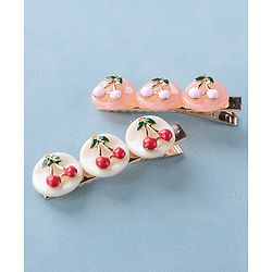 Babyhug Hair Pins And Clips Set Free Size - Multicolor