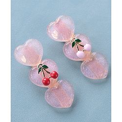 Babyhug Hair Pins And Clips Set Free Size -  Light Purple