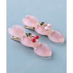 Babyhug Hair Pins And Clips Set Free Size -  Light Purple