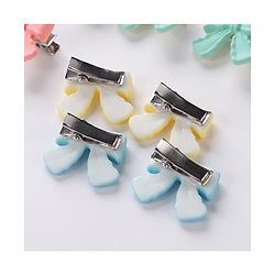 Babyhug Free Size Hair Clips Bow & Butterfly Clips  Pack of 10 - Multicolor