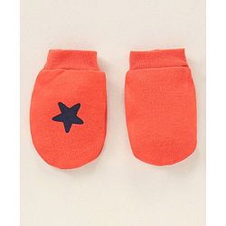 Babyhug 100% Cotton Mittens and Booties Striped - Multicolour