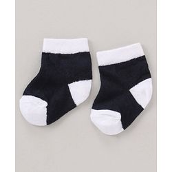 Cute Walk by Babyhug Anti Bacterial Ankle Length Non Terry Socks Strips Pack of 5 Pair - Multicolour