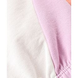 Babyhug 100% Cotton T-Shirt And Lounge Pant Text Print - White Peach Lilac