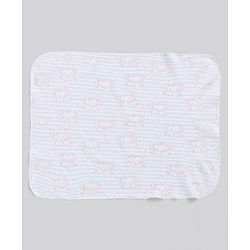 Babyhug 100% Cotton Wash Cloth Pack of 8 - Multicolor