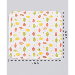 Babyhug 100% Cotton Wash Cloth Pack of 8 - Multicolor