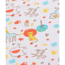 Babyhug 100% Cotton Wash Cloth Pack of 8 - Multicolor